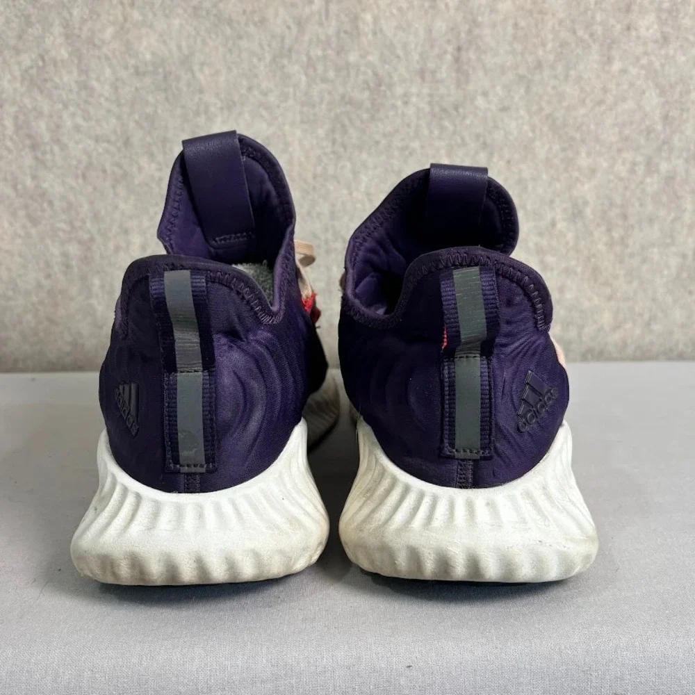 Adidas Alphabounce Beyond Mens 10.5 Purple Mesh Athletic Running Shoes‎ F35396